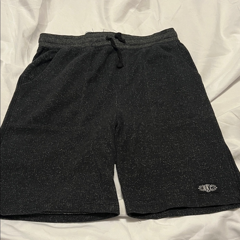 Brooklyn Cloth Black Speckled Kids Shorts